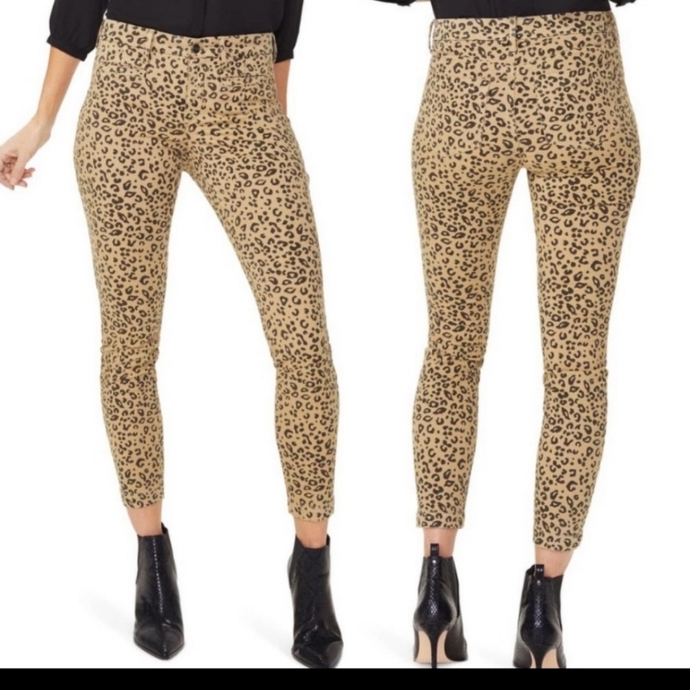 NWT NYDJ ami skinny leopard jeans